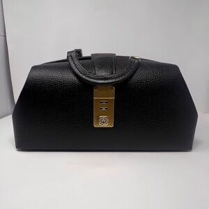 GRAFCO F09 1544-16 Black Leather Doctor’s Bag
